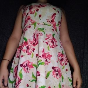 Floral mini dress
